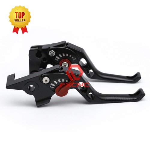 CNC 5D Strip Brake Clutch Levers Hollow 2-Fingers For TNT 125 2015-2022 2021 20 - Picture 2 of 12