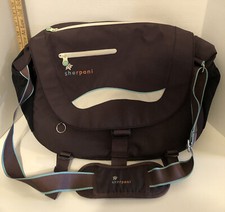 Sherpani Gym/yoga/travel/laptop/daily Women's Large Brown Green Crossbody Bag