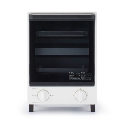 Muji Oven Toaster Vertical MJ-OTL10B 100V Kitchen Compact Design