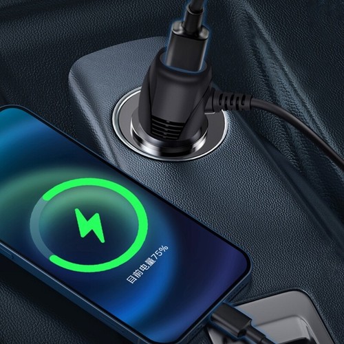 Car Charger Small Size High Charging Mini USB 5V2A Power Charging Cord - Picture 3 of 8