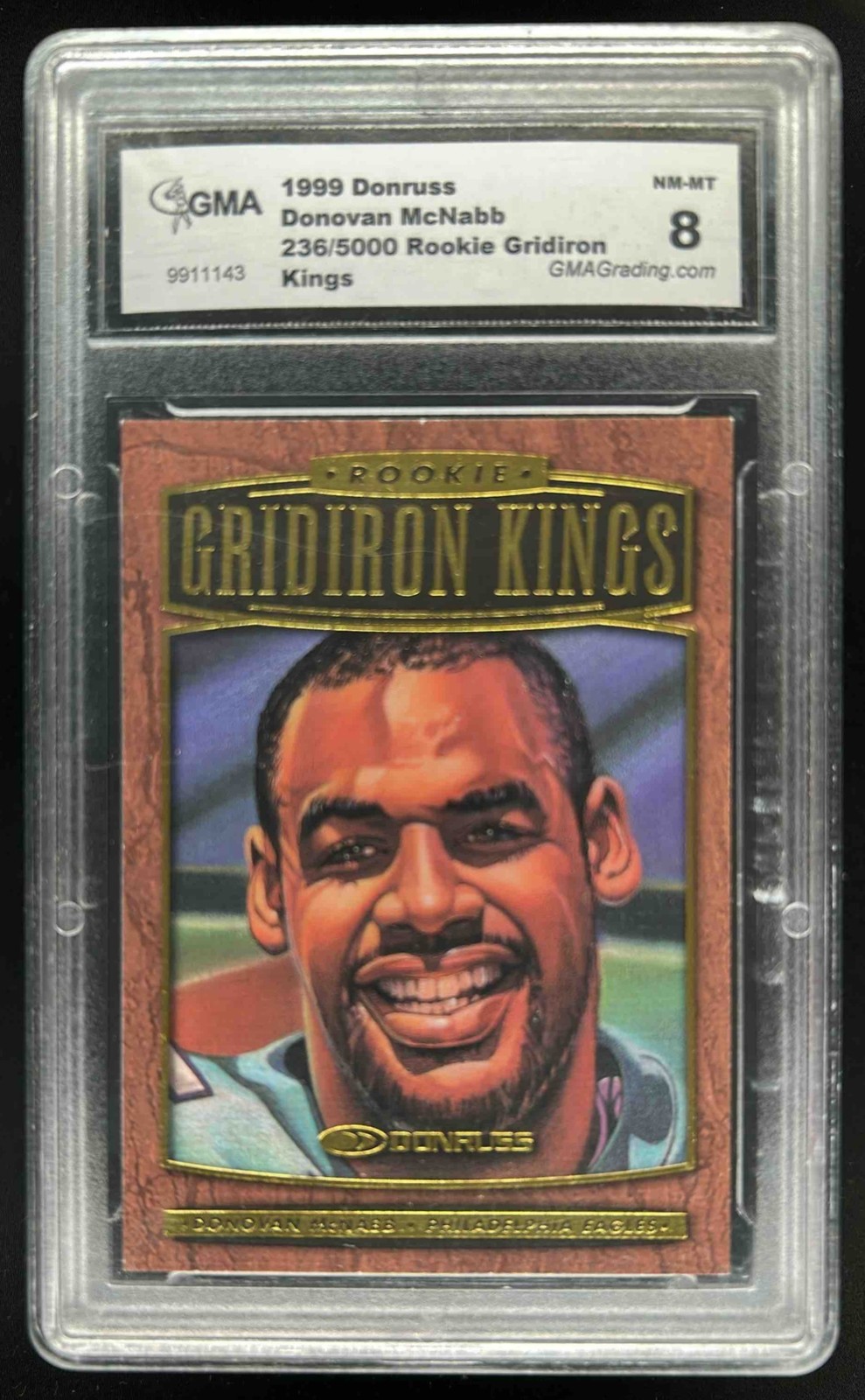 Donovan McNabb Donruss Rookie Gridiron Kings #RGK2 Rookie Gridiron Kings