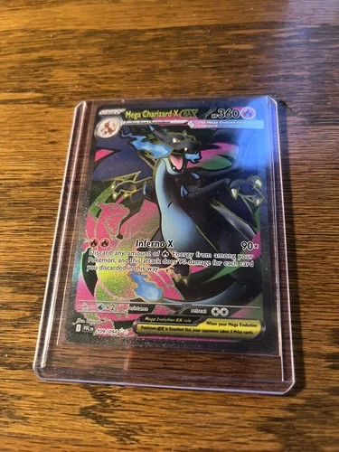 Pokemon TCG NM Mega Charizard X ex 109/094 Me02: Phantasmal Flames Holo