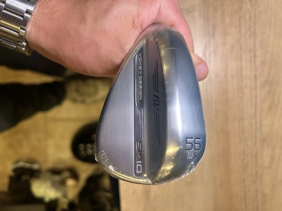 Titleist Vokey Sm10 Wedge 56°- 10 S-Grind Raw Finish Vokey Design Brand New Left - Image 4 of 4