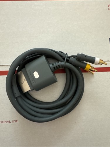 GENUINE OFFICIAL OEM Microsoft Xbox 360 Console Composite AV Cable X810973-001