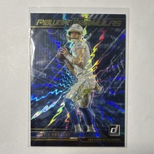 2021 Panini Donruss Power Formulas Justin Herbert #PF8 Los Angeles Chargers NFL