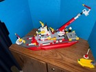 LEGO CITY #7207 Fire Boat APPEARS COMPLETE w MiniFigures + Worn Manual Good Used — photo 8