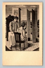 Washington DC-Washington DC, National Gallery Art, Vintage Postcard