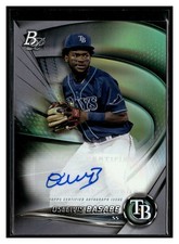 2022 Bowman Platinum #TOP-22 Osleivis Basabe Top Prospect Autograph