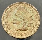 1903  Indian Head  Cent US One Penny