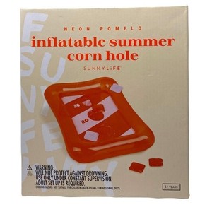 Inflatable Summer Corn Hole Game Sunnylife Neon Pomelo