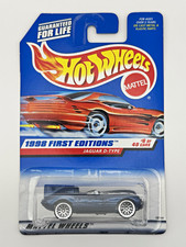 1998 Hot Wheels Jaguar D-Type First Editions #6/40 Blue 5SP #638