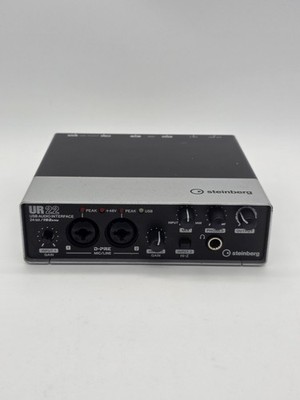 Steinberg UR22 Two Channel USB Audio Interface Tested Working No USB Cord