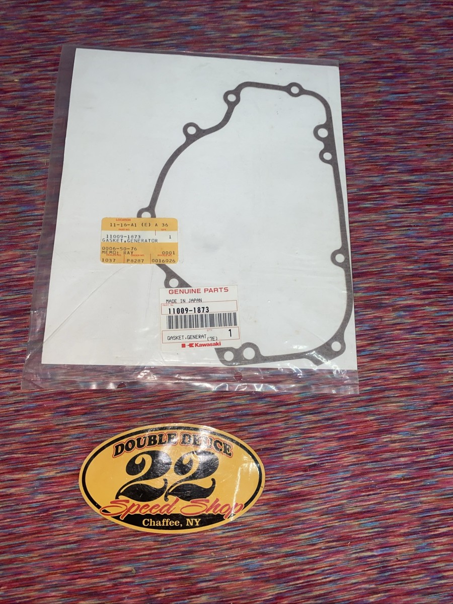 のき KAWASAKI OEM NOS 11009-1873 GASKET, GEN. | eBay