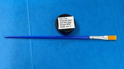 NEW single use Cal's Tan Universal Reel and Star Drag Grease .2 ounces