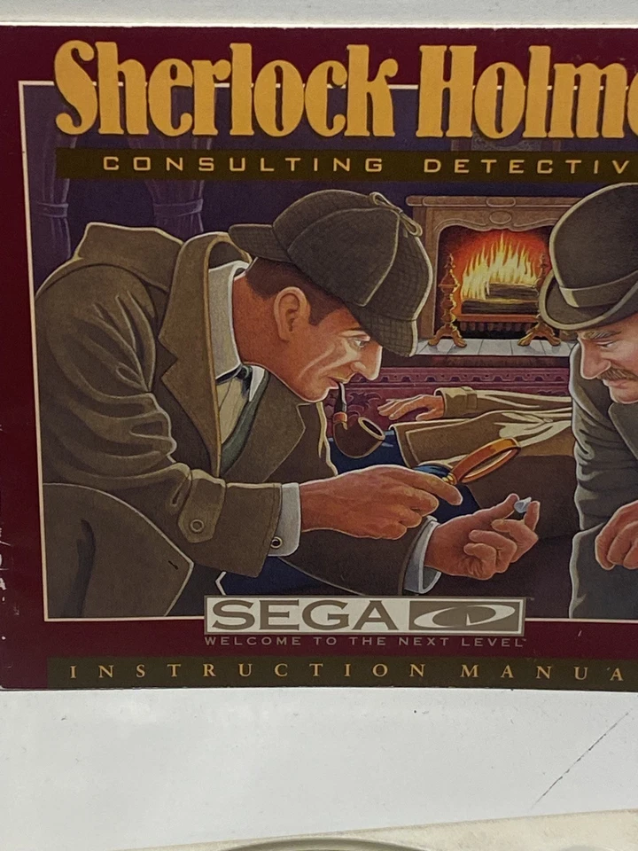 Sega Classics Arcade Collection + Sherlock Holmes Sega CDs + Manuals 1992 - Image 4 of 4