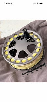 **BEAUTIFUL** WATERWORKS LAMSON Litespeed #2 HARD ALOX SPOOL Only 4/5/6  