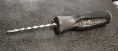 Snap-On #1 Phillips 100 anniversary Soft Grip Silver Grey