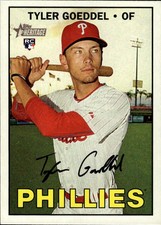 2016 Topps Heritage #667 Tyler Goeddel Philadelphia Phillies Rookie