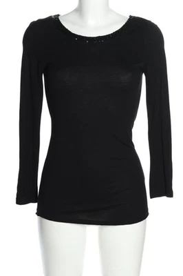 THE FRESH MADE BRAND Top à manches longues Dames Haut T EU 34 noir - Photo 1/4