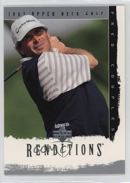 2003 Upper Deck Renditions Fred Couples #34 t2b