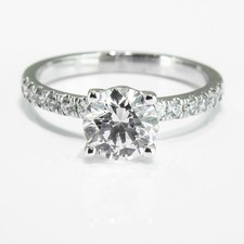 1.72 CT Amazing Round Cut Diamond Engagement Ring 950 Platinum D/VS2