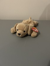 Ty Beanie Baby FETCH the Golden Retriever Dog 8.5" NEW MWMTs Stuffed Animal Toy