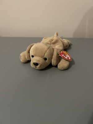 Ty Beanie Baby FETCH the Golden Retriever Dog 8.5'' NEW MWMTs Stuffed Animal Toy