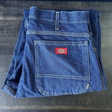 NWT Dickies Mens 32x34 Jeans Relaxed Fit Carpenter Denim Utility Pants Workwear