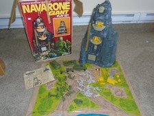 Vintage 1977 MARX Toys NAVARONE World War II Playset  Box INCOMPLETE