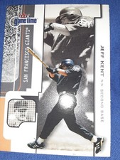 2001 Fleer Game Time - Jeff Kent #20