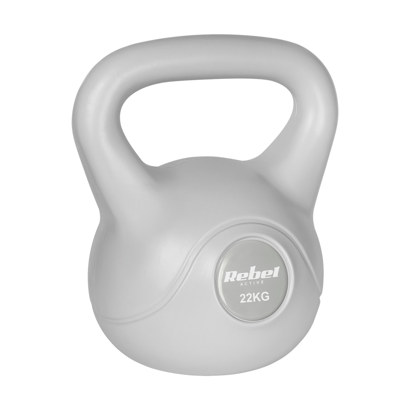 5901890122085 Kettlebell bitumiczny 22 kg szary REBEL ACTIVE Rebel 10190₽