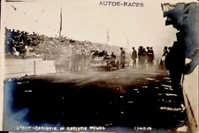 1906 GEORGE BAIN PHOTO VANDERBILT CUP AUTOMOBILE RACING WALTER CHRISTIE NASCAR