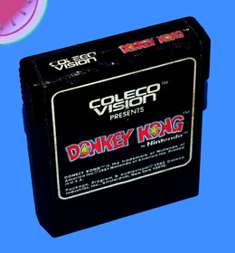 TESTED Coleco COLECOVISION Cartridge DONKEY KONG Game with Manual 1982 Nintendo