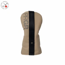 PRGR Golf Utility Hybrid Casual Headcover HY Head Cover with Handle 2024 Beige