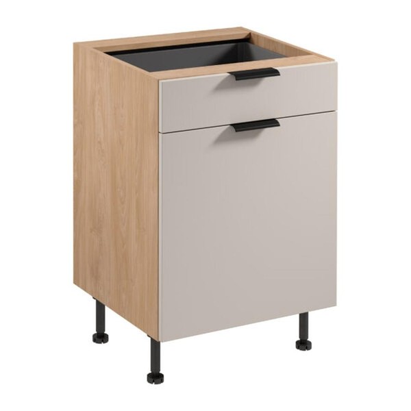 KüChenschrank KüChenregalschrank Holzschrank Unterschrank Schublade KüChe-image