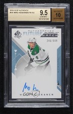 2018 SP Authentic Future Watch 246/999 Miro Heiskanen BGS 9.5 Rookie Auto RC 0c3