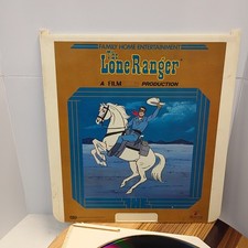 The Lone Ranger 1980 CED VideoDisc Family Home Entertainment MGM/UA Home