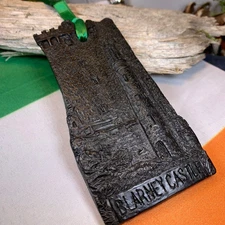 Irish Castle Turf Hanging Ornament Blarney Castle Ireland Gift Celtic