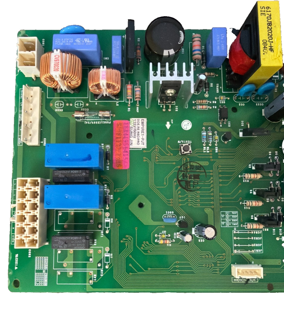 LG Fridge Control Board   SJ081129-ROHS   FREE SHIPPING!!! Z97