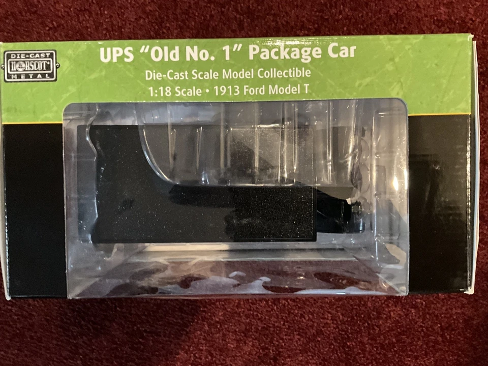 UPS "Old No. 1" Package Car  1:18 scale 1913 Ford Model T Diecast Model - Image 3 of 4