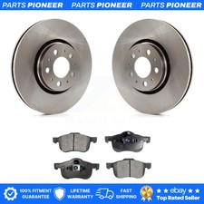 Front Brake Rotor & Ceramic Pad Kit For 2008 Volvo S60 With 316mm Diameter