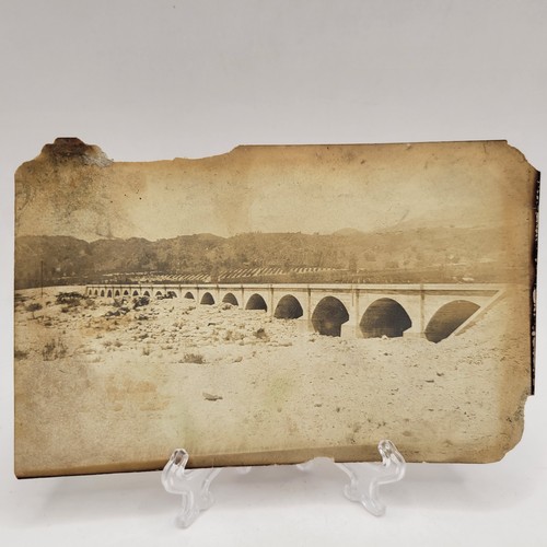 RPPC Santa Ana River Viaduct, un ponte ferroviario a Riverside, California c1910