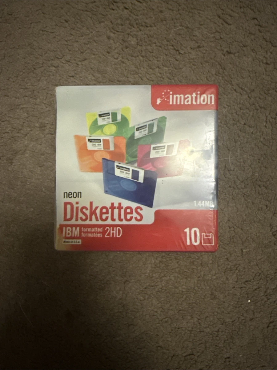 Diskette Imation 3,5 1.44 Mb 2hd Caja De 10 Unidades!! | Cuotas sin interés