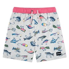 Hurley Boys' Bone/Allure Trunks: So cool, even the pool gets jealous Size L.
