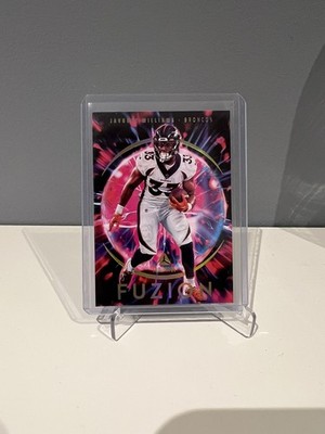 2023 Panini Luminance Javone Williams Fuzion SSP #10 Denver Broncos