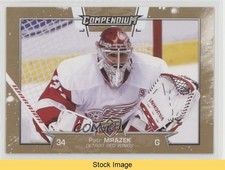 2017-18 Upper Deck Compendium Gold Petr Mrazek #399 READ 0c3