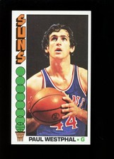 1976-77 Topps #55 Paul Westphal Phoenix Suns EX-EXMINT