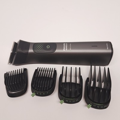 Beard & Grooming Trimmer Kit w/Adjustable Combs Philips Norelco Wet Dry USB New