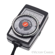 Gossen Luna-Pro F Ambient Light Meter w/ Case EXC 