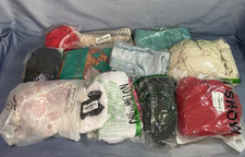 Lot of 12 Mixed Online Returns Clothes Sofa Covers Pillow Covers Undergarments